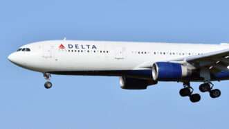 Delta plane flying | Massimo Insabato/ZUMAPRESS/Newscom