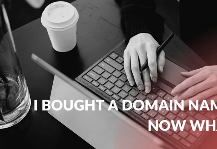BOUGHT DOMAIN NAME NOW WHAT?