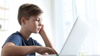 Child on laptop | Photo 149452001 © Chernetskaya | Dreamstime.com