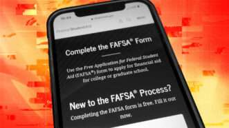 FAFSA | Illustration: Lex Villena;Photo 220871921 | Form © Piotr Swat | Dreamstime.com