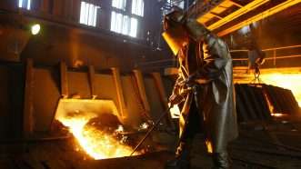 Steelworker | Mark H. Milstein/ZUMA Press/Newscom